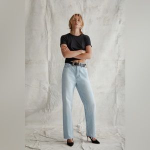 Pistola Cassie High Rise Straight Leg Jeans